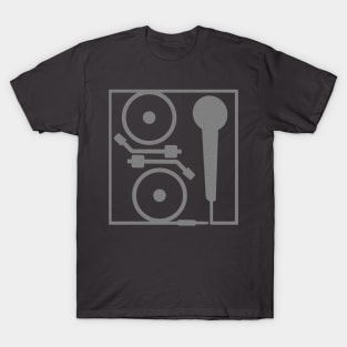 2 Turntables and a Microphone T-Shirt